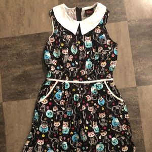 Cat sugar skull dress from ModCloth